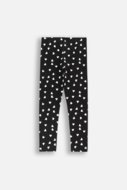 COCCODRILLO legingi EVERYDAY GIRL A, melns, ZC5122103VGA-021-098, 98 cm