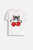 MOKIDA t-krekls MOKIDA COLLECTION GIRL, balti, ZM5143202MCG-001-104, 104 cm