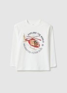 OVS t-krekls ar garām piedurknēm, 116 cm, 002518791