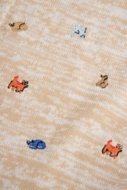 COCCODRILLO sweater BUDDIES BOY NEWBORN, krēmveida, cm