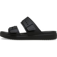 CROCS sandales BROOKLYN BUCKLE LOW melni, 211215-001 38,5 izmērs