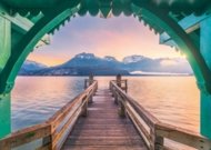 RAVENSBURGER PUZZLE puzle Tilts pie Ansi ezera, 1000 gab., 12001762 2