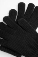 COCCODRILLO cimdi ACCESSORIES WINTER BOY, melns, ZC5360304AWB-021-M, M cm
