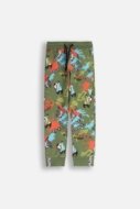 COCCODRILLO leggingi SPORTS BOY KIDS, zaļš, ZC5122701SBK-027-122, 122 cm