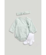 MOTHERCARE ķermenis, zeķubikses un galvas lente, LK396 74