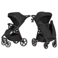 CARRELLO ratiņi BRAVO SL DELUXE, Eclipse black, CRL-5520 