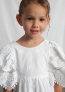 MAYORAL kleita, white, 3.923-81, 134  cm