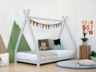 BENLEMI tipi formas bērnu gulta NAKANA, 90x180 cm., Light grey, DO-0002/90X180-SVS