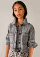 MAYORAL džinsu jaka, grey, 6.406-89, cm