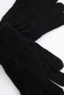 COCCODRILLO cimdi BASIC ACCESSORIES, melns,