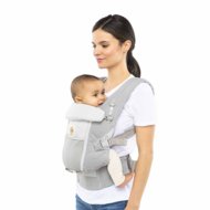 ERGOBABY bērnu pārvadātājs ADAPT SOFTFLEX, Mesh, pearl grey, BCASFMGRY