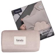 LIONELO sega, 75x100, Beige sand, LO-BAMBOO BLANKET
