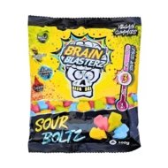 BRAIN BLASTERZ želejas konfektes SOUR BOLTZ, 100 g., BBB0059
