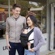 ERGOBABY bērnu pārvadātājs ADAPT SOFTTOUCH, Cotton, onyx black, BCASTCONYX