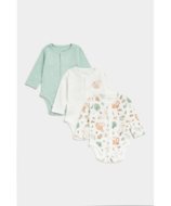 MOTHERCARE bodijs ar garām piedurknēm 3 gab., FC175