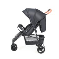 BABYTROLD ratiņi EASY GO, Black, 13-12S