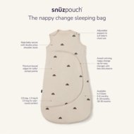 SNUZPOUCH guļammaiss, 6-18 m., 1.0 TOG, Cashmere Cross, SW008CE