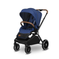 LIONELO universāls ratiņi MIKA 3in1, Blue navy, LO-MIKA 3IN1
