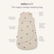 SNUZPOUCH guļammaiss, 6-18 m., 2.5 TOG, Grey Cloud, SW008DB