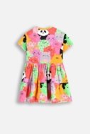 COCCODRILLO kleita ar īsām piedurknēm REBEL GIRL KIDS, krāsa, WC5129201RGK-022-122, 122 cm