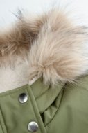 COCCODRILLO jaka OUTERWEAR GIRL KIDS, khaki, ZC4152103OGK-027-164, 164 cm