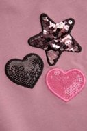 COCCODRILLO t-krekli CRAFT PUNK GIRL KIDS, rozā, ZC5143102CGK-033-104, 104 cm