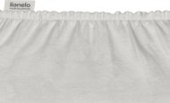 LIONELO gultas palagi BAMBOO SHEET, 118x60 cm., 2 gab., White/Beige