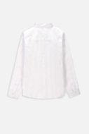 COCCODRILLO krekls ar garām piedurknēm ELEGANT JUNIOR BOY, balti, WC4136102EJB-001-164, 164 cm