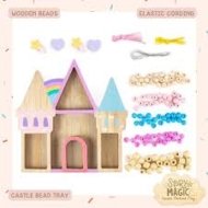 STORY MAGIC  radošais komplekts  Wooden Castle Beads , 205526