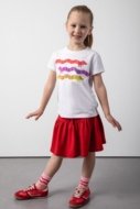 COCCODRILLO svārki ACADEMY GIRL KIDS, sarkans, cm