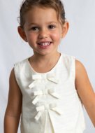 MAYORAL blūze bez piedurknēm, bone, 3.024-26, 98  cm