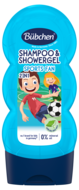 BÜBCHEN šampūns un dušas želeja bērniem SPORTS FAN, 230 ml.,TL52