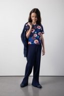 COCCODRILLO legingi ACADEMY GIRL JUNIOR, zils, ZC5122103AGJ-015-164, 164 cm