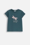 COCCODRILLO t-krekls EVERYDAY GIRL A, zaļš, ZC5143221VGA-011-146, 146 cm