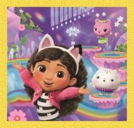 CLEMENTONI GABBY'S DOLLHOUSE puzle, 3x48 gab., 25002