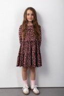 COCCODRILLO kleita CRAFT PUNK GIRL KIDS, krāsains, ZC5129102CGK-022-104, 104 cm