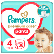 PAMPERS Premium Care autiņbiksītes-biksītes VP S4 9-15kg 38 gab 81750548