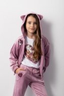 COCCODRILLO džemperis CRAFT PUNK GIRL KIDS, rozā, ZC5132401CGK-033-104, 104 cm