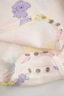COCCODRILLO smilšu tārtiņš HAPPY PUPPY GIRL NEWBORN, krēmveida, ZC5112105HGN-002-062, 62 cm