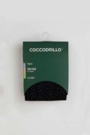 COCCODRILLO zeķubikses TIGHT MICROFIBRE COLORFUL, melns, cm