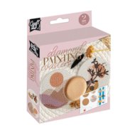 CRAFT ID radošais komplekts Diamond Painting Coaster, apaļas formas, CR2071/GE