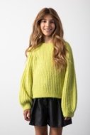 COCCODRILLO džemperis CRAFT PUNK GIRL JUNIOR, zaļš, ZC5172101CGJ-030-134, 134 cm