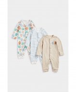MOTHERCARE zīdaiņu kombinezons, 3 gab., CB248