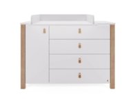 YAPPY KIDS kumode ar pārtinamo virsmu ÉTUDE II, White, DSR_ETU2_WHT