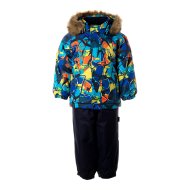HUPPA ziemas komplekts LASSE, krāsains, 45140030-32299