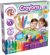SCIENCE4YOU eksperimentu komplekts CRAYONS LAB, 80005157