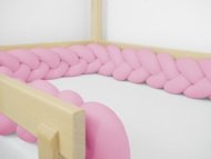 BENLEMI gultas aizsardzība, 300 cm., Pink, 8193/300-RUZ