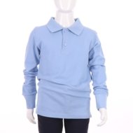 MAMAJUM polo ar garām piedurknēm 10-000006, zils, 122/128 cm