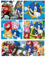 CLEMENTONI puzle Sonic, 10 gab., 80508