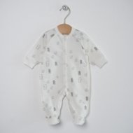 VILAURITA kombinezons ar apgrieztām vīlēm TOMMY, balts, art 1150, 56 cm